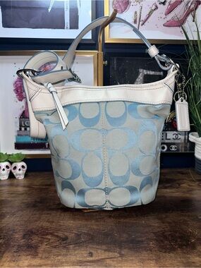 2009 Coach Bleecker Duffle Bucket Bag
